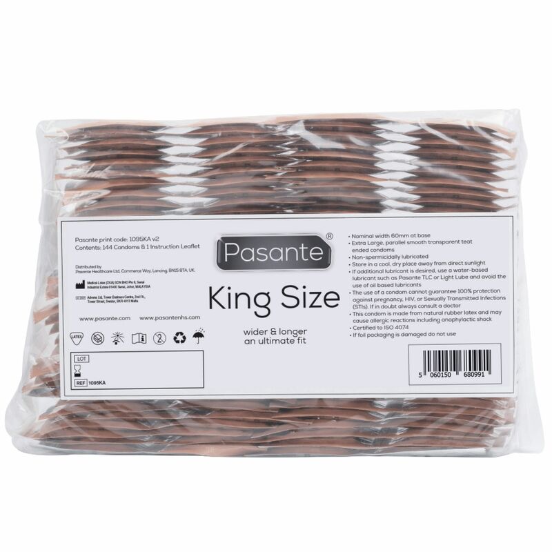 Obsenza - Premium King Size Condoms Pack – 144 Units for Enhanced Comfort - Image 1
