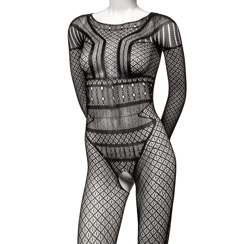 Obsenza - CALEXOTICS Übergrößer Spitzen-Bodysuit für Verführung und Erotik - Schwarz - Image 1
