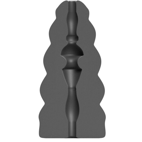 Obsenza - Masturbador Flick com Textura Interna e Design Elegante - Preto - Image 1