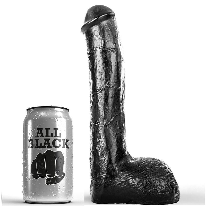 Obsenza - Péné Anal Réaliste 23 cm - Stimulus Ultime pour Plaisir - Noir - Image 1