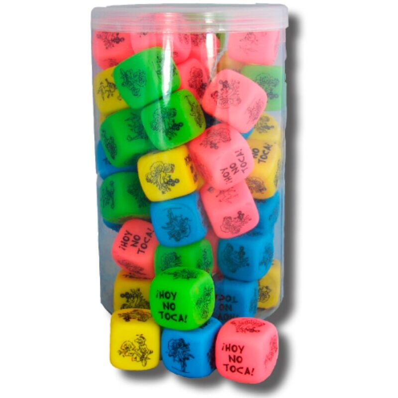 Obsenza - Jogo de Dados de Posturas Coloridos para Brincadeiras Sensuais - Image 1