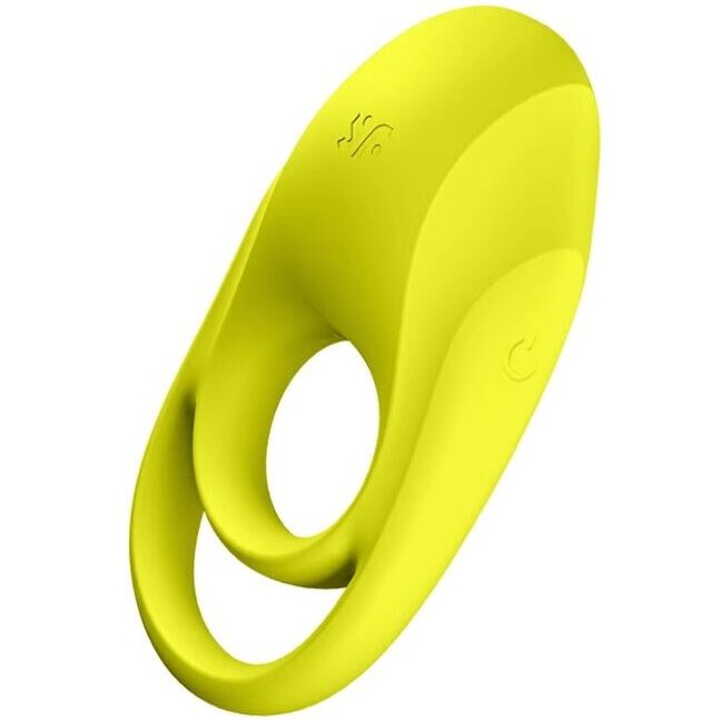 Obsenza - Anillo Vibrador Spectacular Duo para Placer Extremo y Estimulador de Clítoris - Amarillo - Image 1