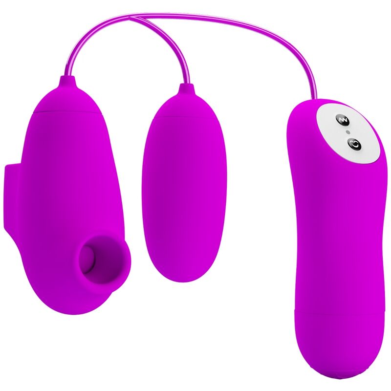Obsenza - PRETTY LOVE Vibrations- und Saugwellen Bullet mit 12 Funktionen - Image 1