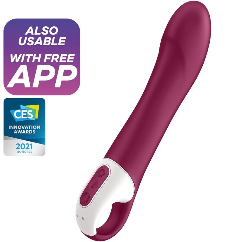 Obsenza - Satisfyer Big Heat G-Punkt Vibrator mit Hitze- und App-Steuerung - Image 1