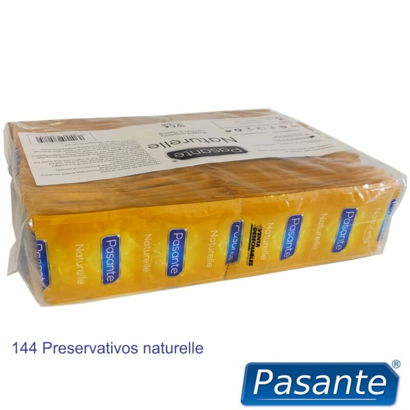 Obsenza - Pasante Naturelle Condoms Bulk Pack 144 Units - Image 1