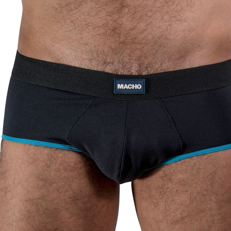 Obsenza - Cueca Brief Masculino Amarelo Escuro - Conforto e Respirabilidade - Image 1