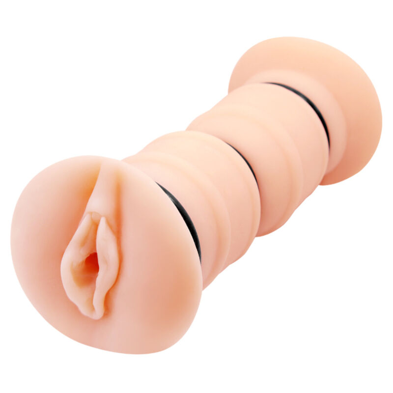 Obsenza - Masturbatore Vagina Doppio Realistico Emma con Vibrazione - Image 1