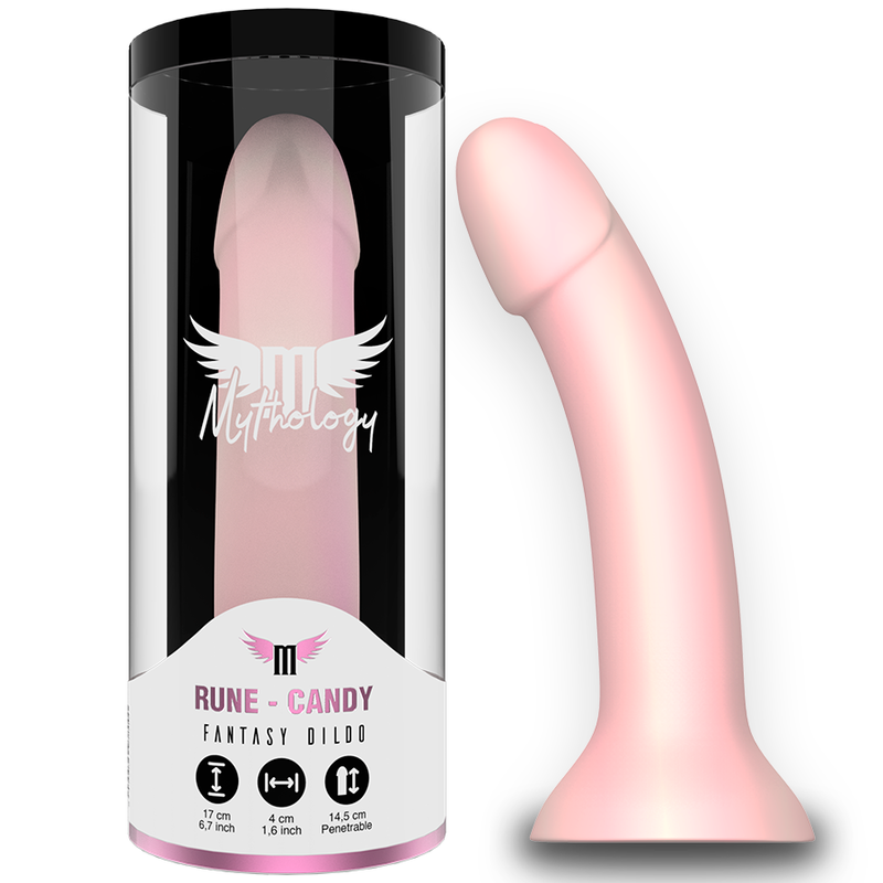 Obsenza - Mythology Rune Candy Dildo - Estimulación Flexible y Ergonómica - Image 1