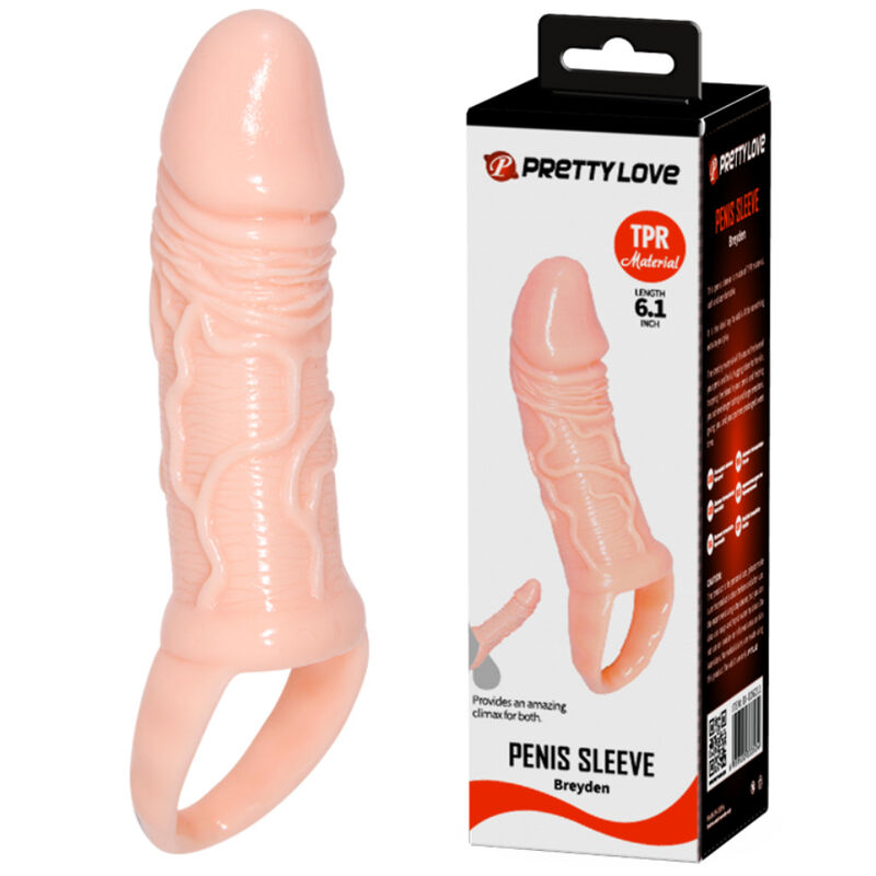 Obsenza - Bainha de Pênis Natural Breyden para Aumentar Sensações e Estimulação - Image 1
