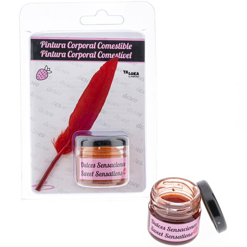 Obsenza - Vernice Comestibile alla Fragola Taloka di Diverty Sex per Giochi Divertenti - Image 1