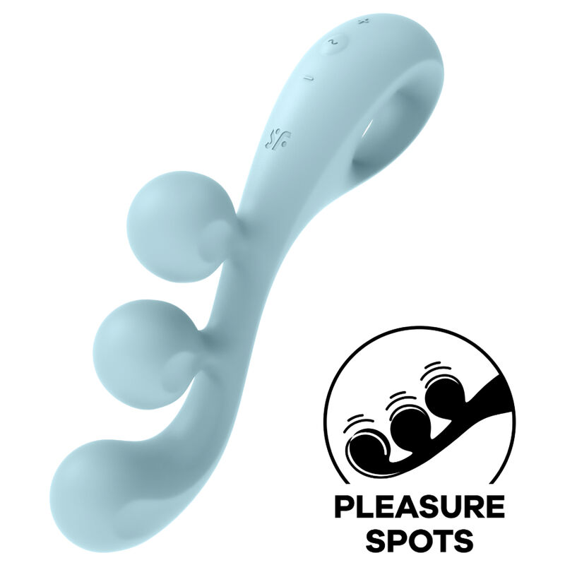 Obsenza - Satisfyer Tri Ball 2 Multivibrator für Vielseitige Stimulation - Himmelblau - Image 1
