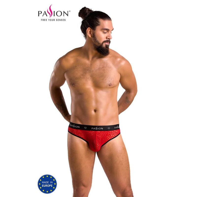Obsenza - Lingerie Sensual PASSION Slip Mike Vermelho S/M para Momentos Íntimos - Vermelho - Image 1