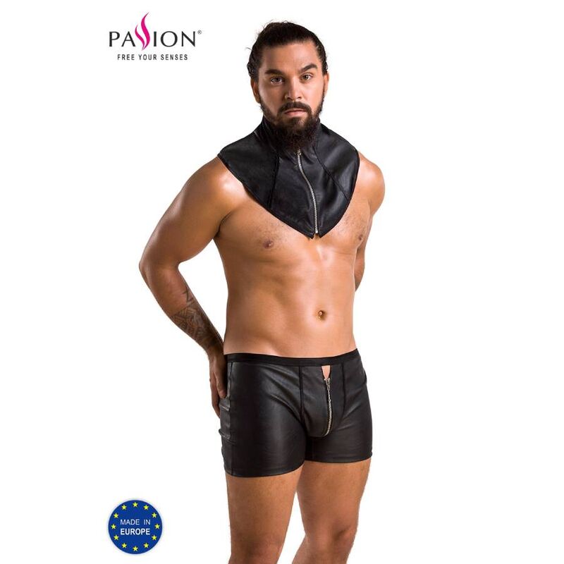 Obsenza - Passion Edward Black S/M Set for Elegant BDSM and Lingerie Experience - Black - Image 1