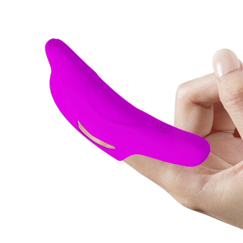 Obsenza - Delphini Powerful Purple Finger Stimulator with 10 Vibration Patterns - Image 1