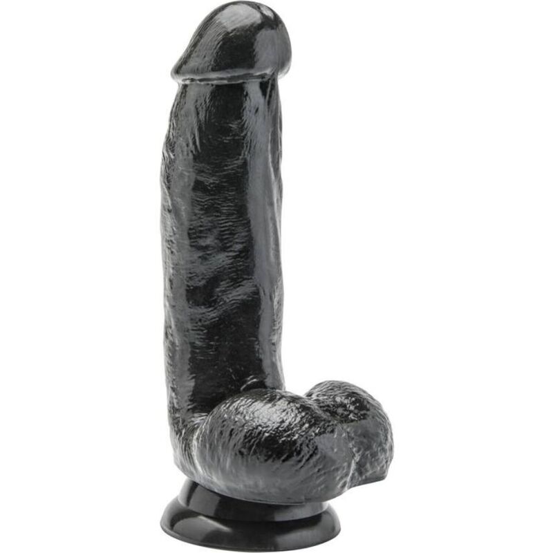 Obsenza - Dildo Realista con Testículos de 12 cm para Estimulación Precisa - Negro - Image 1