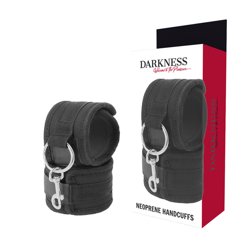 Obsenza - Esposas de Neopreno DARKNESS para BDSM y Bondage - Image 1