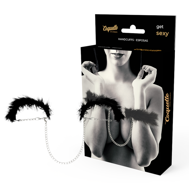 Obsenza - Algemas Fetish Deluxe Coquette Chic Desire para Momentos de Prazer e Elegância - Preto - Image 1