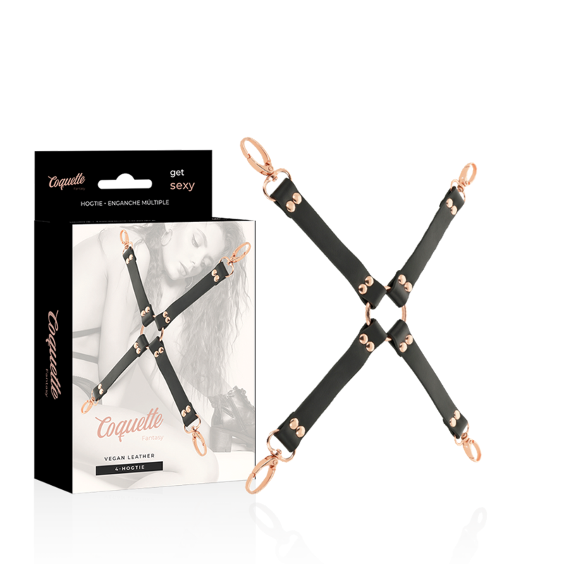 Obsenza - Vegan Leder Fessel-Set für BDSM & Fantasiespiel von COQUETTE CHIC DESIRE - Image 1