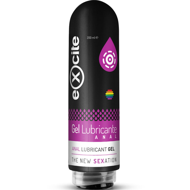 Obsenza - Lubrificante Anal à Água com Aroma de Morango - Excite - 200ml - Image 1