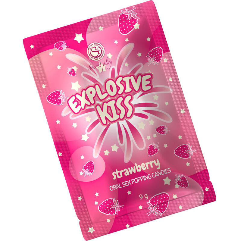 Obsenza - Caramelos Explosivos de Fresa para Sexo Oral y Juegos Sensuales - Image 1