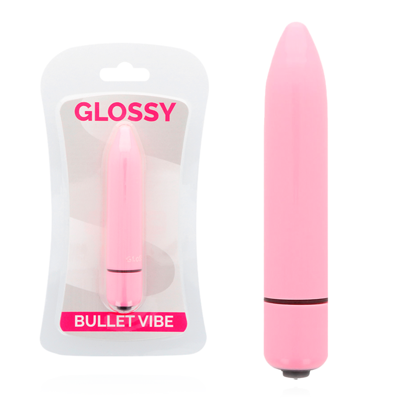 Obsenza - Vibrador Thin Vibe Rosa de GLOSSY para Estimulación Sensual y Discreción - Soft Pink - Image 1