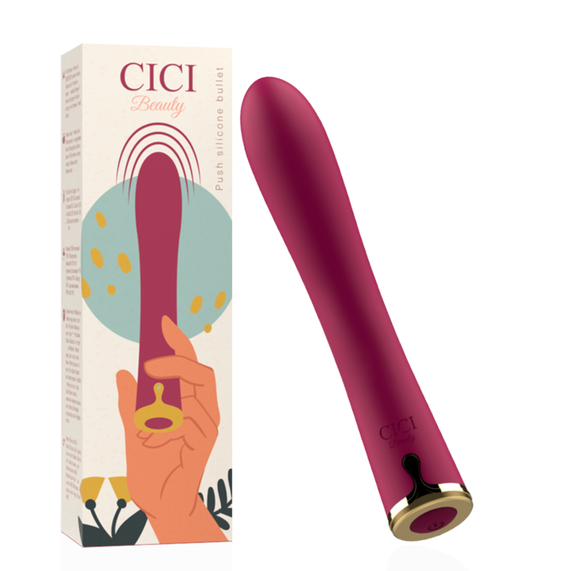 Obsenza - Vibrador de Bala Premium Silicone Cici Beauty com 4 Modos de Vibração - Image 1