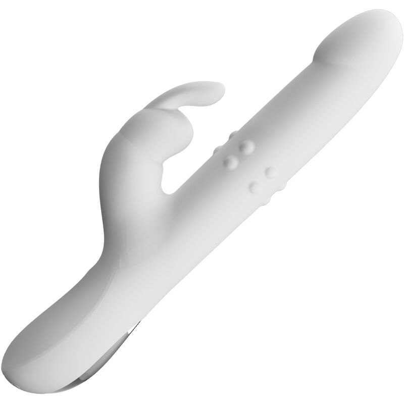 Obsenza - Pretty Love Reese Rabbit Vibrator with Silver Rotation and Multi-Function Control - Image 1