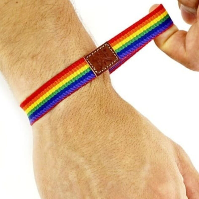 Obsenza - Boy rubber bracelet luxury pride - Image 1