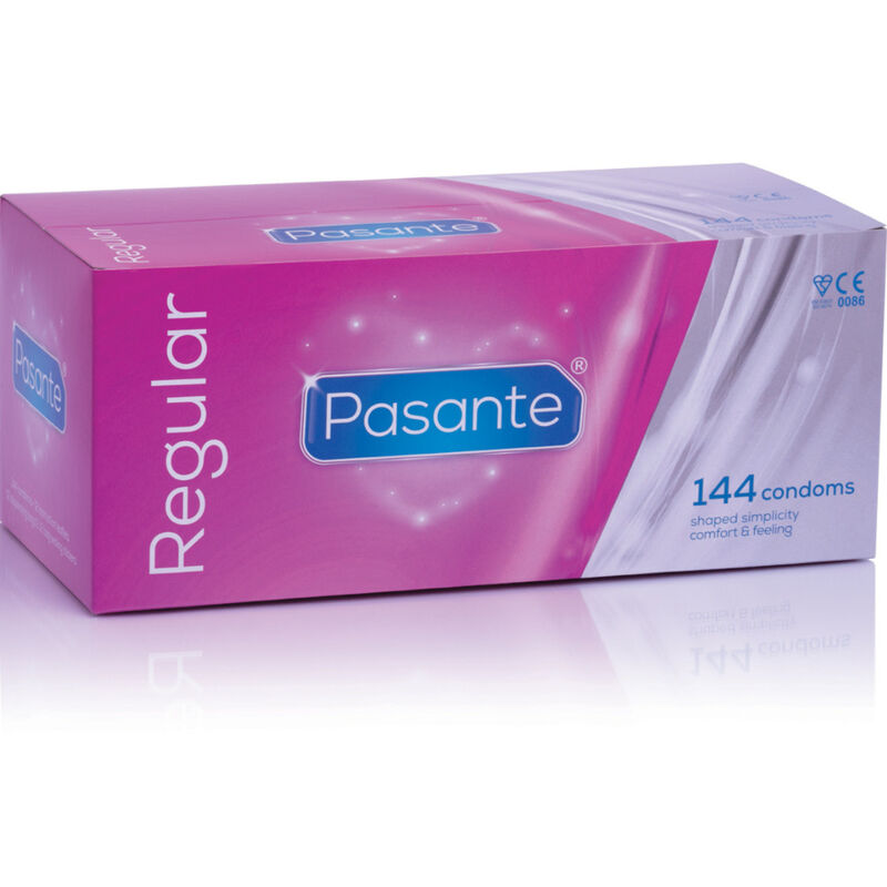 Obsenza - Pasante Regular Condoms Pack of 144 for Natural Feel and Safety - Image 1