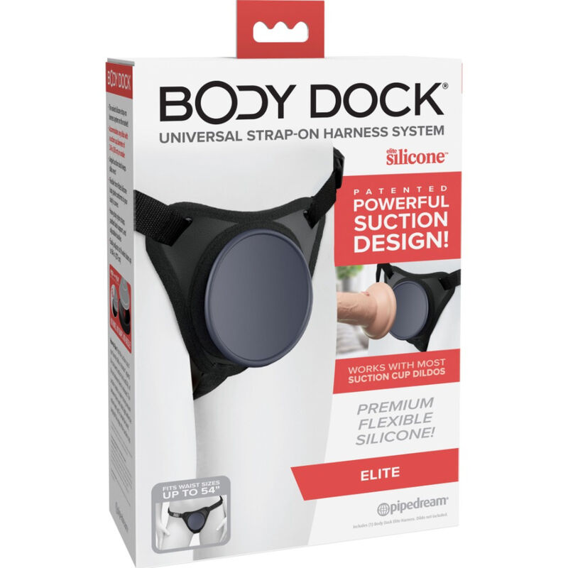 Obsenza - Body Dock Elite-Gurt für einfaches Strap-On-Spiel ohne Ringe oder Druckknöpfe - Image 1