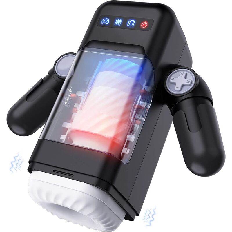 Obsenza - Thrusting Vibration Masturbator with Heating and Mobile Support - Image 1