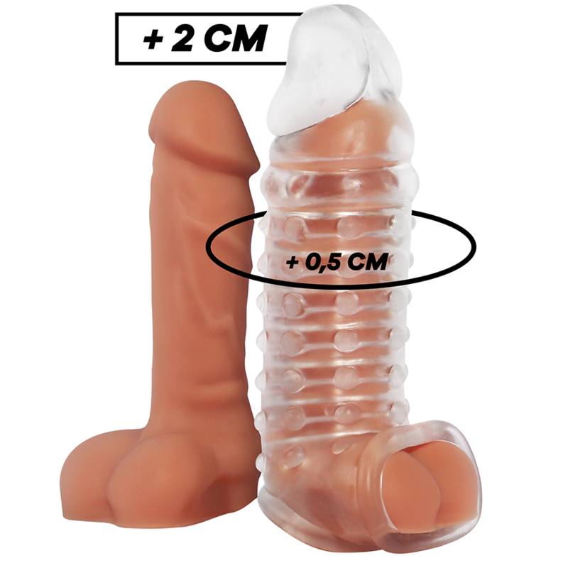 Obsenza - VirilXL Extensor de Pénis V11 Transparente para Aumentar e Intensificar Prazer - Image 1