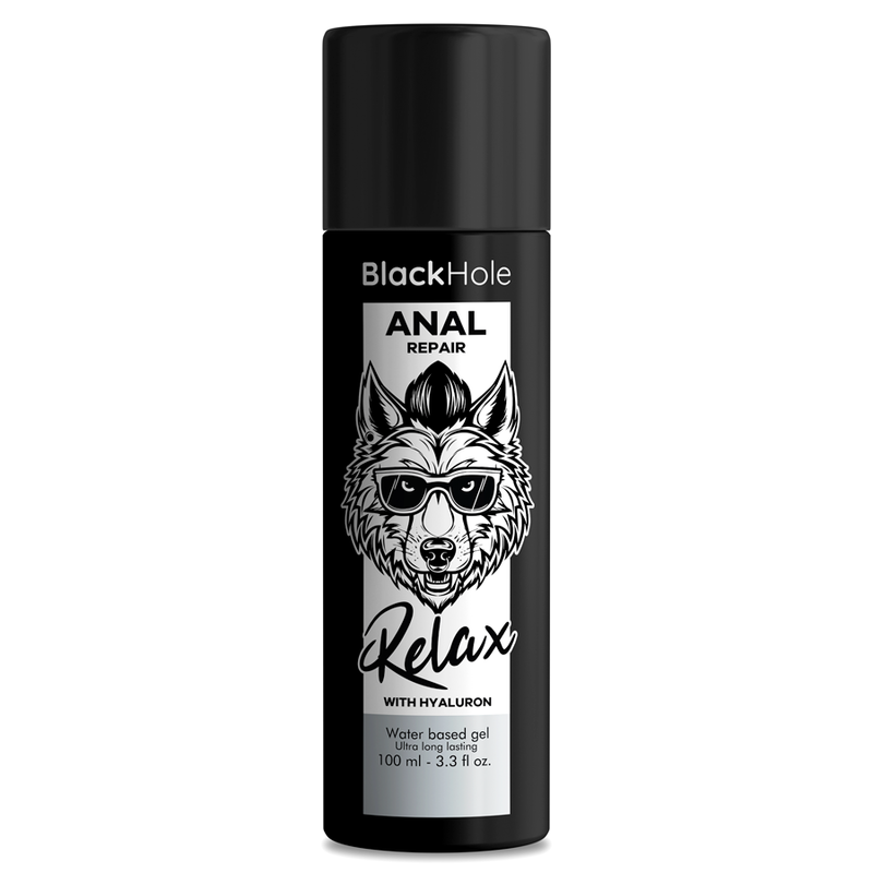 Obsenza - Black Hole Anal Relax Water-Based Lubricant with Hyaluronic Acid - Image 1