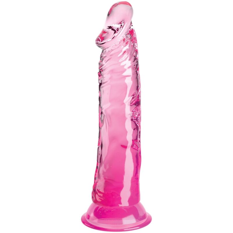 Obsenza - Realistic Clear Penis Toy 19. - Pink - Image 1