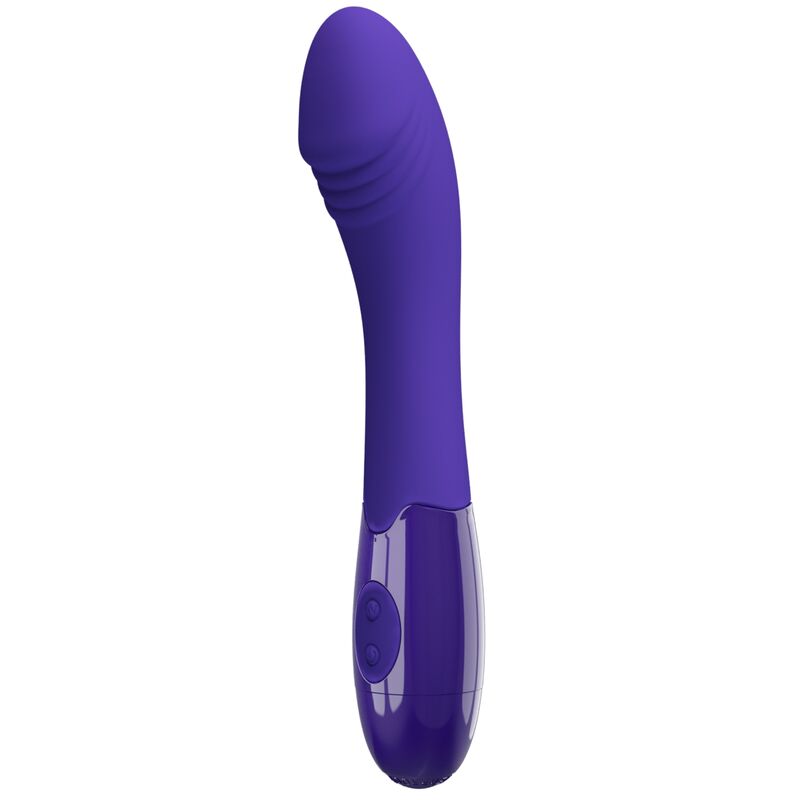 Obsenza - Pretty Love Elemental Youth Violet Vibrator Dildo with 30 Vibration Modes - Purple - Image 1