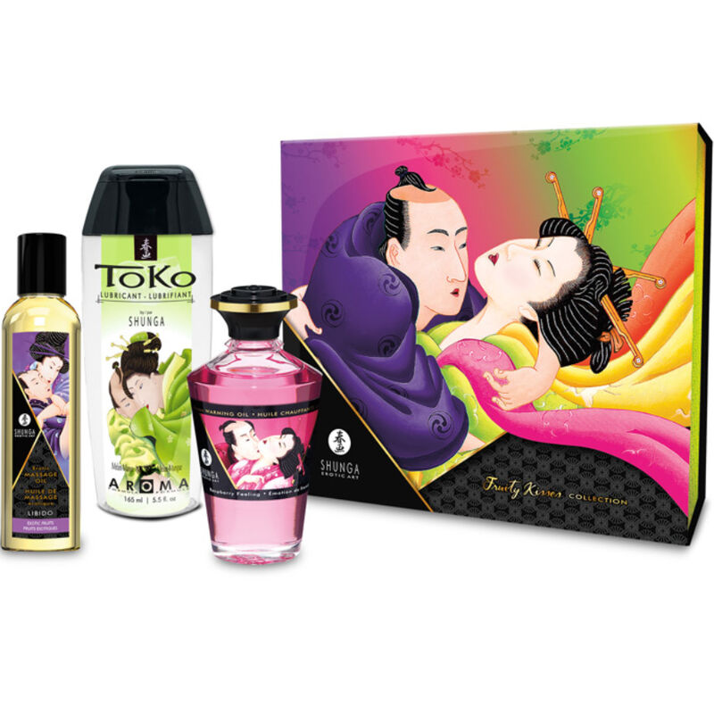 Obsenza - Kit Coleção Frutas Sedutoras de Shunga - Estimula Paixões com Aromas Naturais - Image 1