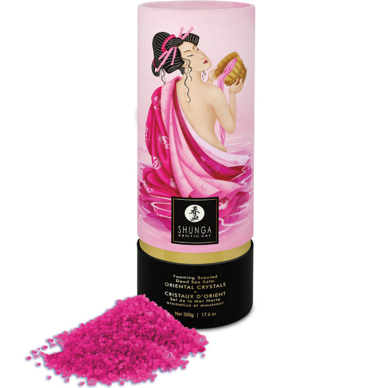 Obsenza - Sales de Baño Afrodisíacas con Sal del Mar Muerto y Aroma a Rosa - Image 1