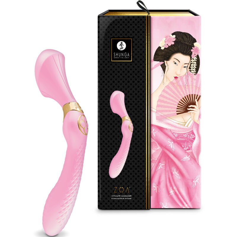 Obsenza - Zoa Masajeador Íntimo Rosa de SHUNGA para Placer y Bienestar - Image 1
