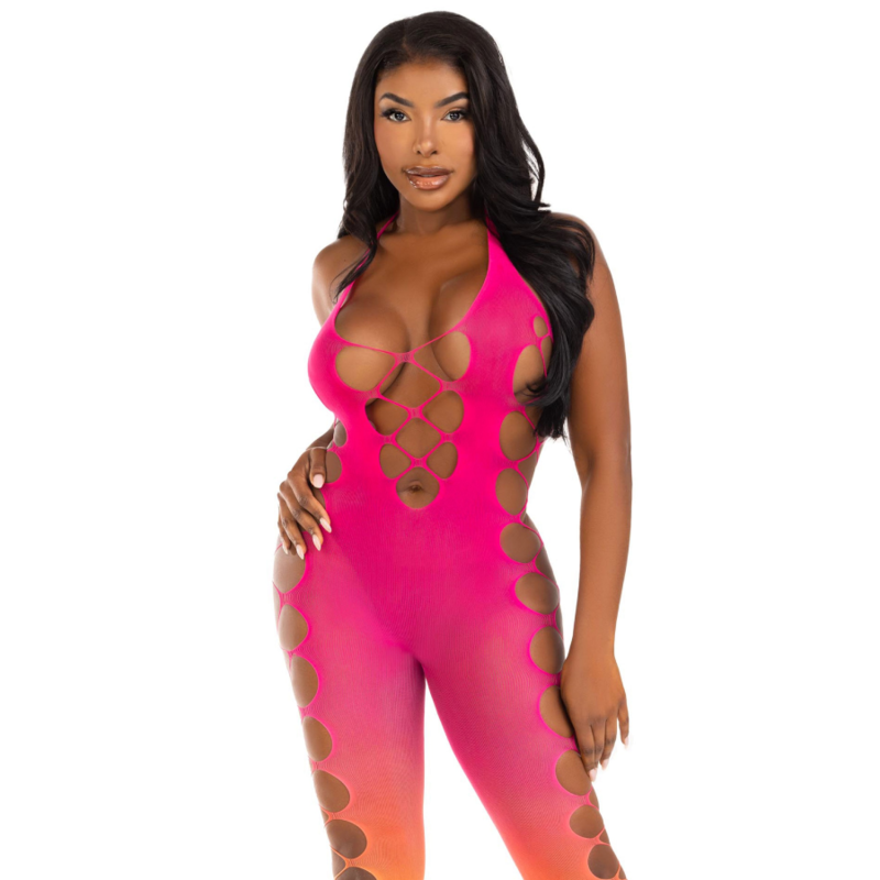 Obsenza - Bodystocking Sunset Ombre pour un Style Éclatant - TU - Image 1