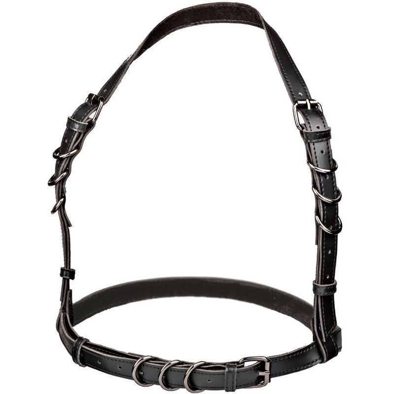 Obsenza - Euphoria Imbracatura Halter con Fibbia di Alta Qualità CalExotics - Nero - Image 1