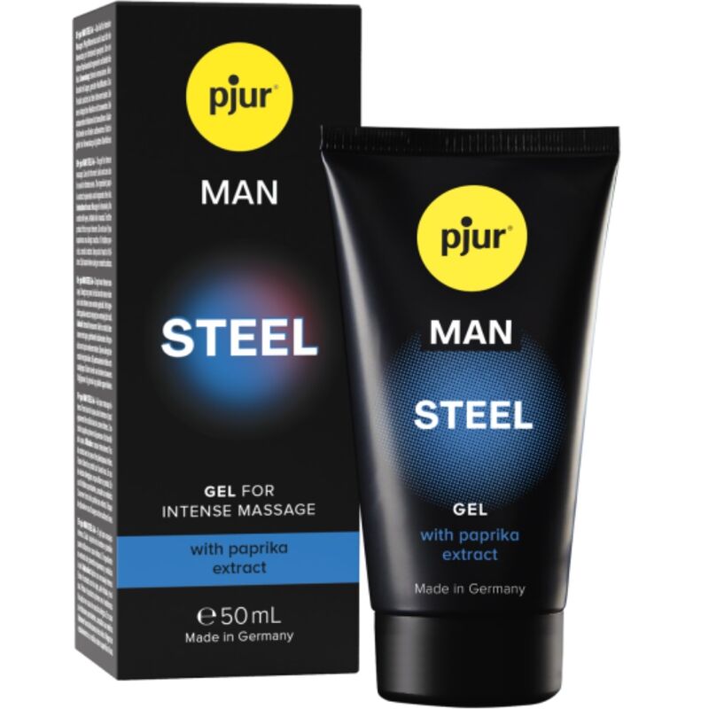 Obsenza - Pjur Man Steel Stimulierungsgel für intensive Pflege - 50ml - Image 1