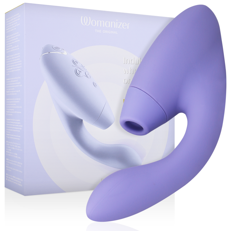 Obsenza - Stimulateur Duo 2 Womanizer pour une double stimulation puissante - Lilas - Image 1