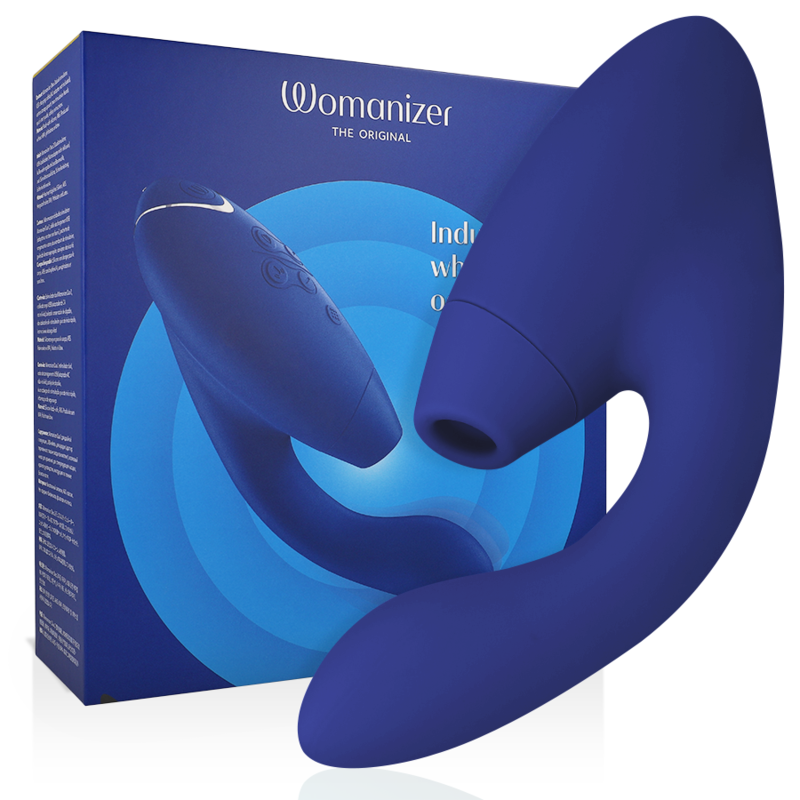 Obsenza - Stimulateur Duo 2 Womanizer pour une double stimulation puissante - Bleu - Image 1