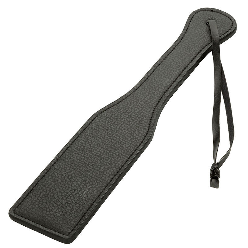 Obsenza - Calexotics Nocturnal Leather Paddle for Impact Play - Black - Image 1