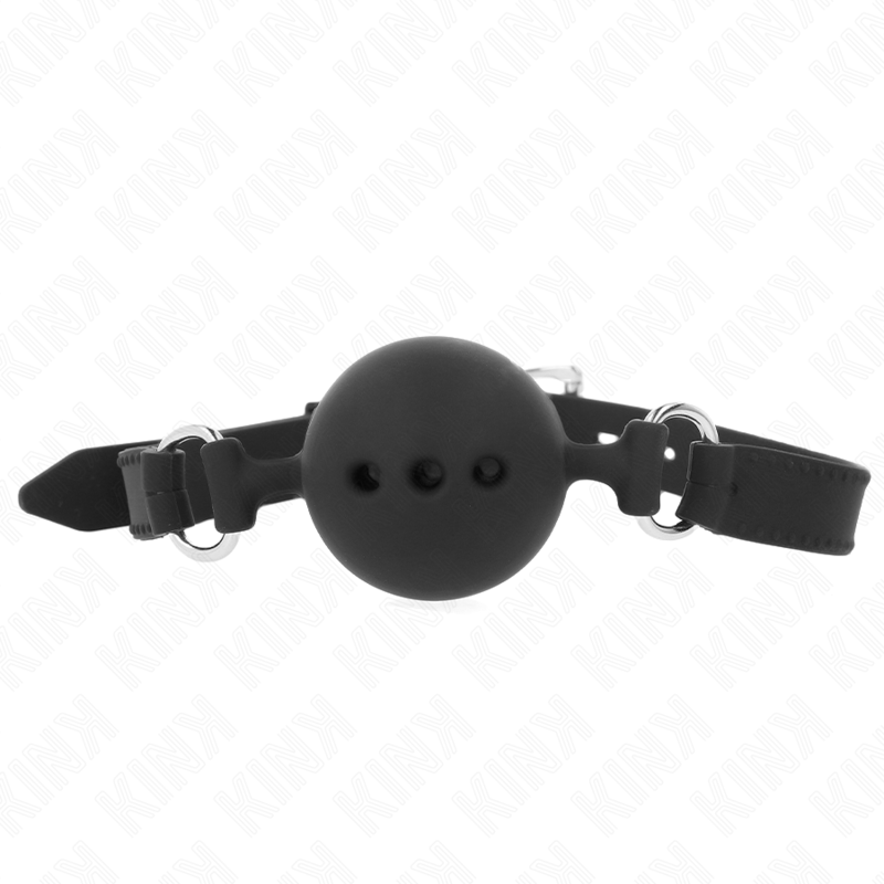 Obsenza - Bavaglio in silicone regolabile con sfera da 4,5 cm misura M KINK - Image 1