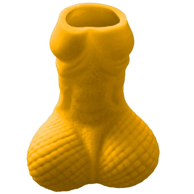 Obsenza - Bicchiere da Shot a Forma di Pene Diverty Sex per Feste e Regali Sexy - Giallo - Image 1