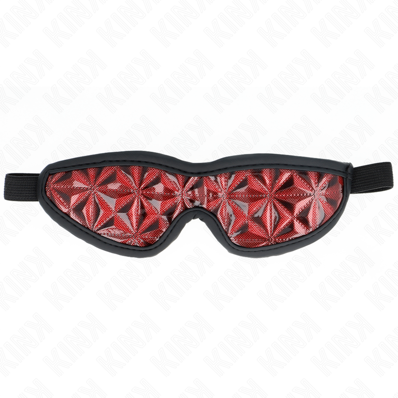 Obsenza - Venda con Patrón de Diamantes Rojo 20. - Image 1