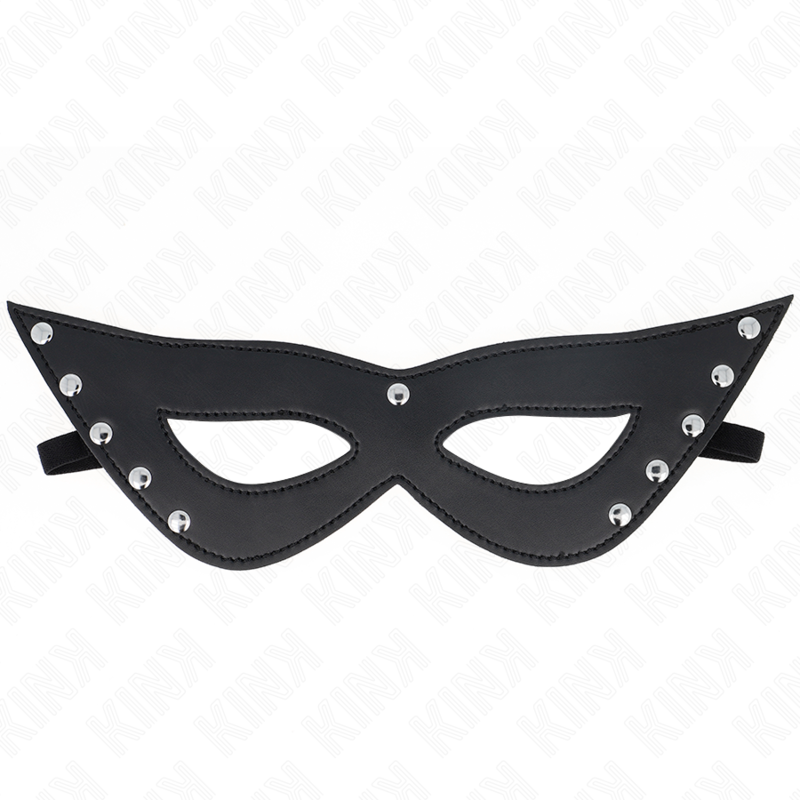 Obsenza - Máscara de Olhos com Rebites KINK - Elegância e Mistério 28x8 cm - Image 1
