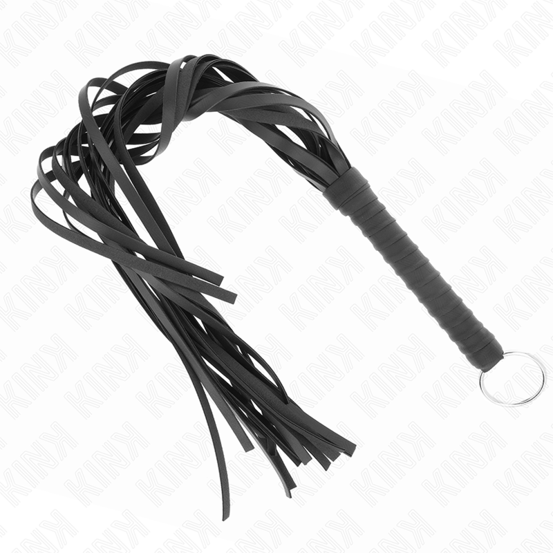 Obsenza - KINK Peitsche mit Ring 65 cm – Kraft & Eleganz für Ihr Spiel - Image 1