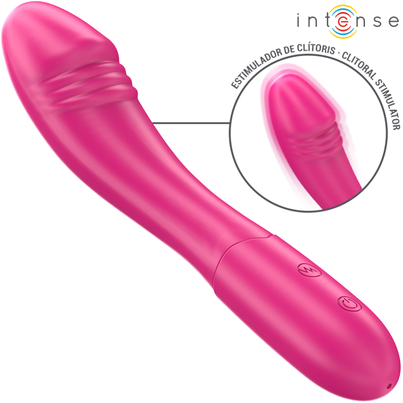 Obsenza - Vibrador Belinda Flexível 19 cm com 10 Modos de Vibração Descubra o prazer com o Vibrador Belinda, uma combinação perfeita de elegância, potência e conforto. Com 19 cm de comprimento e haste flexível, oferece uma estimulação profunda e personalizada. - R - Image 1